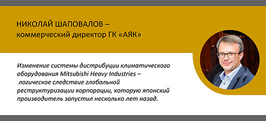 Mitsubishi Heavy Industries меняет систему дистрибьюции в России
