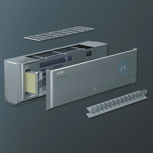 Electrolux представляет главную новинку на климатическом рынке 2022 г. – инверторную сплит-систему с притоком свежего воздуха