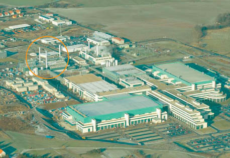 Здание завода AMD и энергоблока, г. Дрезден (Германия)