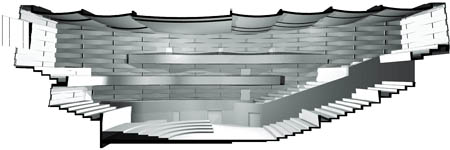 Схема зрительного зала