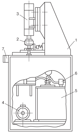 Станок конструкции ГУП «НИИМосстрой» – СКБ Мосстроя для изготовления подводок из полиэтиленовых труб с ниппельными соединительными узлами