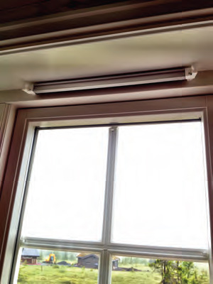 Регулируемые вентилируемые клапаны в конструкции окна