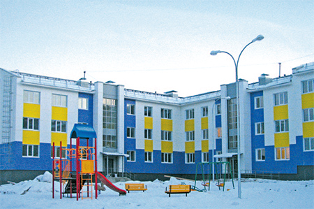 Энергоэффективный многоквартирный дом в Мурманской области