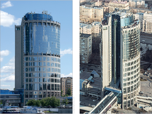 «Башня 2000» – офисный небоскреб, входящий в комплекс «Москва-Сити». АИТ мощностью 13 МВт запроектирован на отметке 100 м