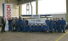 110 000-й котел производства компании Bosch Industriekessel отправляется в Россию