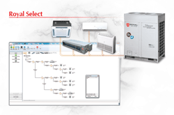 Royal Select - программа подбора VRF-систем Universo Royal Clima