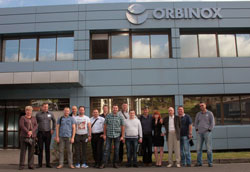 Посещение производства компании Orbinox