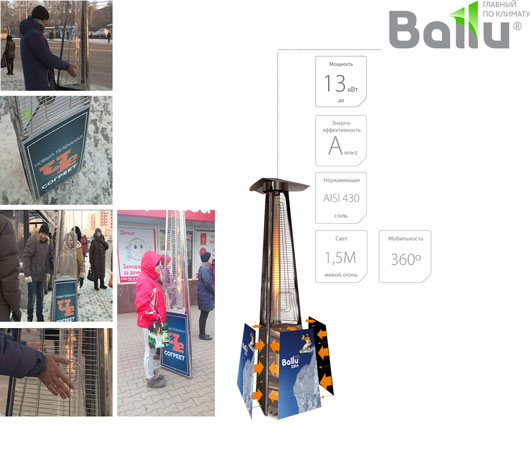 Обогреватели Ballu – эффективная рекламная площадка