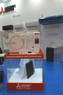 Новинка Mitsubishi Electric на выставке «МИР КЛИМАТА 2015»