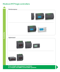 Schneider Electric представляет новую серию контроллеров Modicon M171