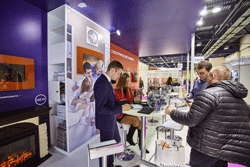 Эстетические электрические камины Electrolux на выставке Interlight Moscow-2016