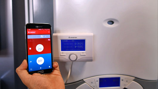 Ariston разработал приложение для управления котлом