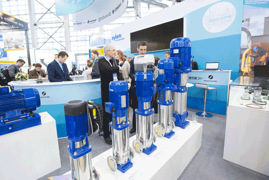 Компания Xylem* представила новинки легендарных насосов Flygt и Lowara на выставке-форуме Экватэк 2016