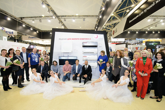 На выставке «Мир климата 2017» LG представила обновленную линейку кондиционеров