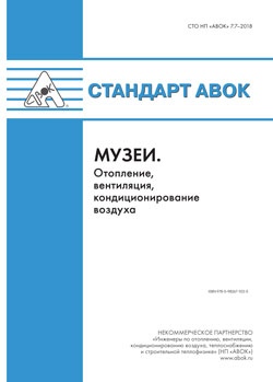 Стандарт АВОК Музеи. Отопление, вентиляция, кондиционирование воздуха