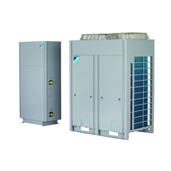 Новый чиллер Daikin с выносным гидромодулем