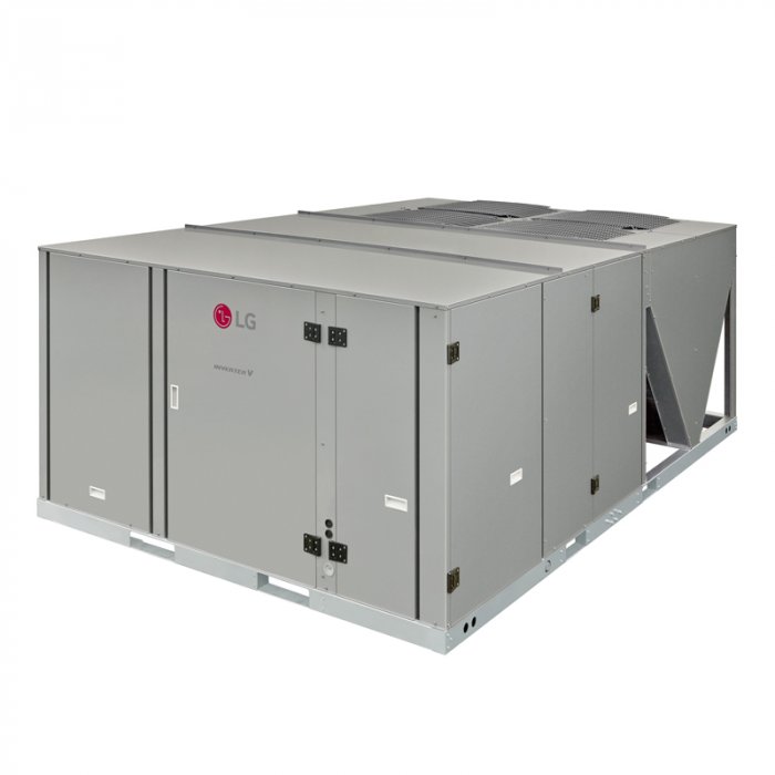 Установка package. Single Inverter Gate. LG VRF.