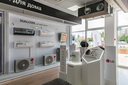 LG Electronics представляет самые современные решения в области климатической техники и кондиционирования в новом шоу-руме в Симферополе