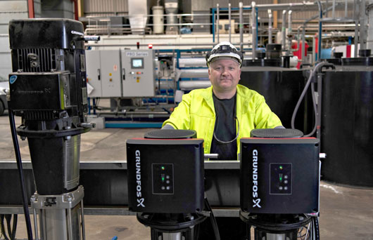 Grundfos поддерживает использование высокоэффективных двигателей стандарта IE5 и насосных решений во всем мире