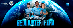 «Be a Water Hero» — Манчестер Сити и Xylem запускают новую кампанию по привлечению внимания к глобальным проблемам водных ресурсов