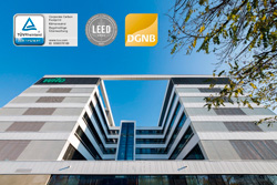 Компания Wilo достигла климатической нейтральности и получила сертификаты LEED Gold и DGNB Gold
