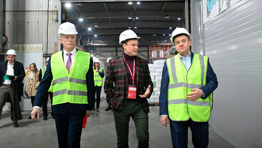Торжественное открытие нового цеха на производственной площадке РОСТерм в Санкт Петербурге