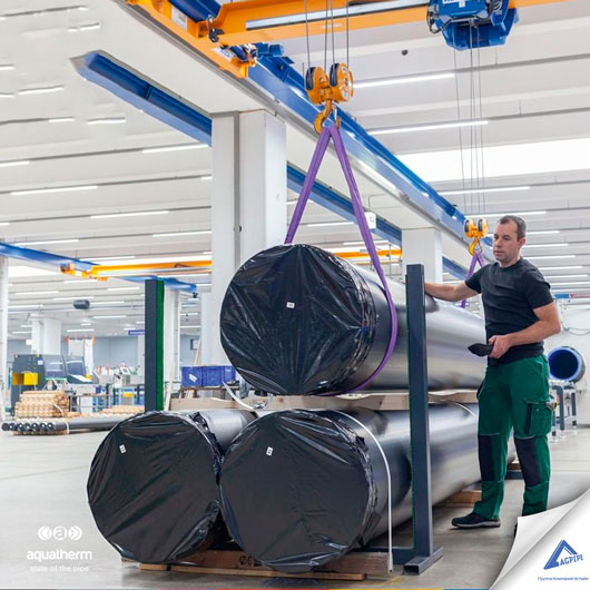 Большие диаметры труб aquatherm GmbH в системах ОВиК и холодоснабжения для крупных проектов