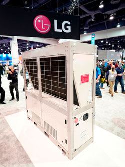 LG ELECTRONICS выступает на выставке AHR EXPO с дебютом портфолио систем кондиционирования воздуха 2022 года