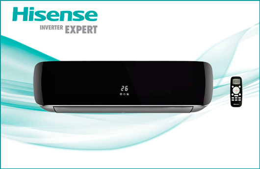 Внутренние блоки Premium BLACK FREE Match DC Inverter от HISENSE в концептуальном черном цвете