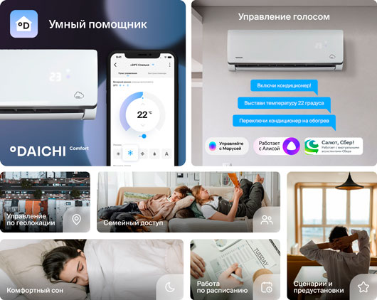 Новое поколение Облачных кондиционеров Daichi Alpha 2.0