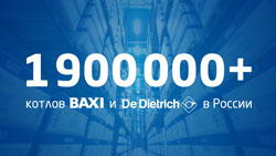 Новый рубеж! 1 900 000+ котлов в России!