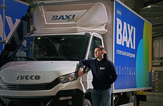 Шоу-рум на колесах BAXI Mobil уже едет к Вам!