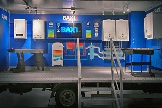 Шоу-рум на колесах BAXI Mobil уже едет к Вам!