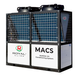 Пополнение ассортимента ROYAL CLIMA: модульные чиллеры серии MACS