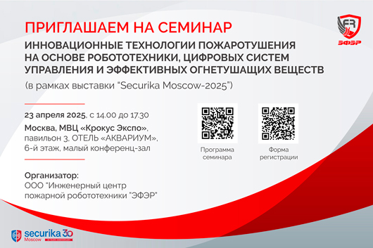 Инновационные технологии пожаротушения на основе робототехники, цифровых систем управления и эффективных огнетушащих веществ