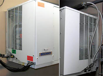 Агрегат холодильника с водяным охлаждением конденсатора