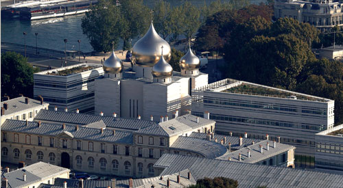 Свято-Троицкий собор в Париже на набережной Бранли