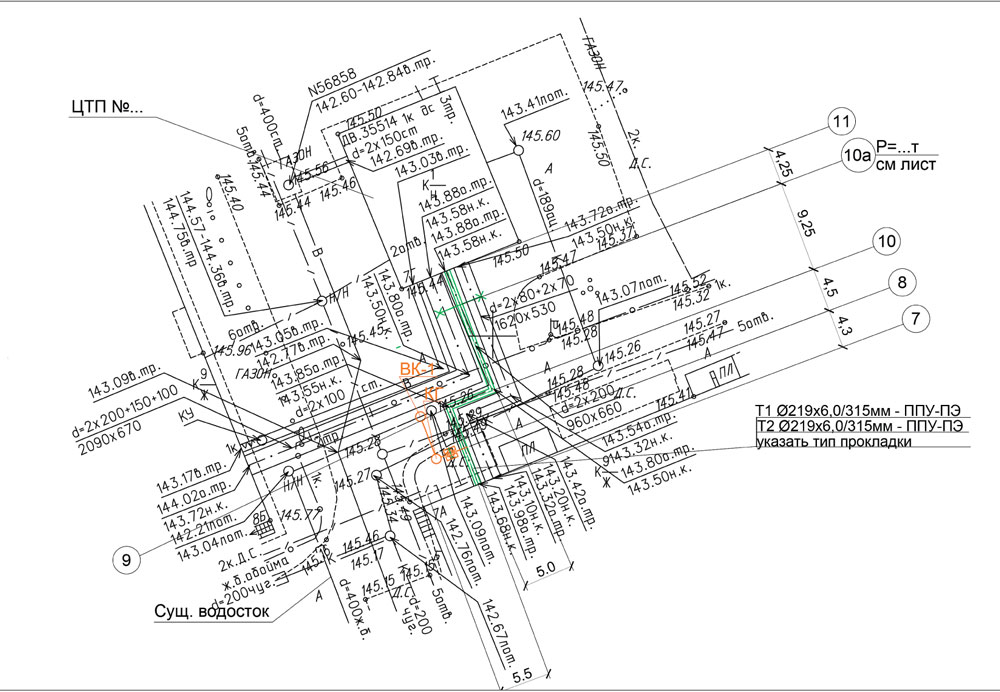 Билеты тепловые сети. Схема тепловой сети 6500 метров. Схема наружной тепловой сети. План тепловой сети масштабный. Схема теплотрассы 200 метров.