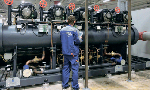 Система холодоснабжения для кондитерской фабрики КДВ в Воронеже