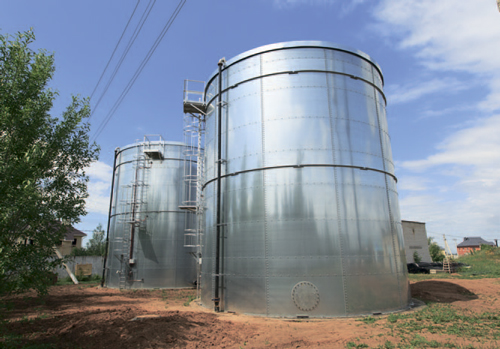 Резервуары для хранения запасов питьевой воды