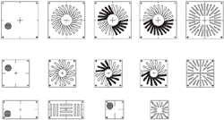 Различные виды исполнения потолочных диффузоров с фильтром для чистых помещений производства фирмы GEA